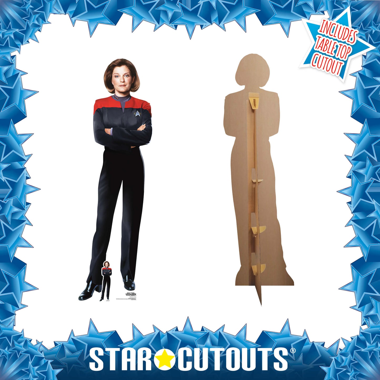 SC4822 Kathryn Janeway Star Trek Cardboard Cutout Height 169cm