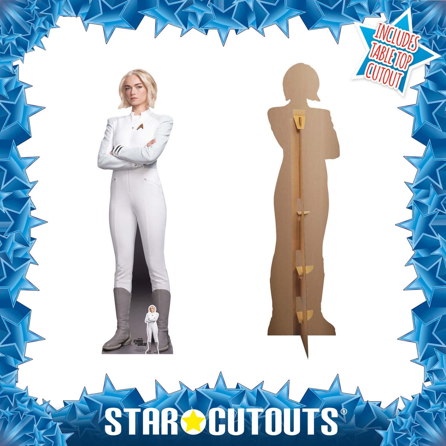 SC4824 Christine Chapel (Strange New World Star Trek ) Cardboard Cutout Height 178cm
