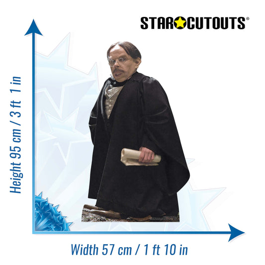 SC4926 Later Filius Flitwick Harry Potter Warwick Davis Cardboard Cutout Height 95cm