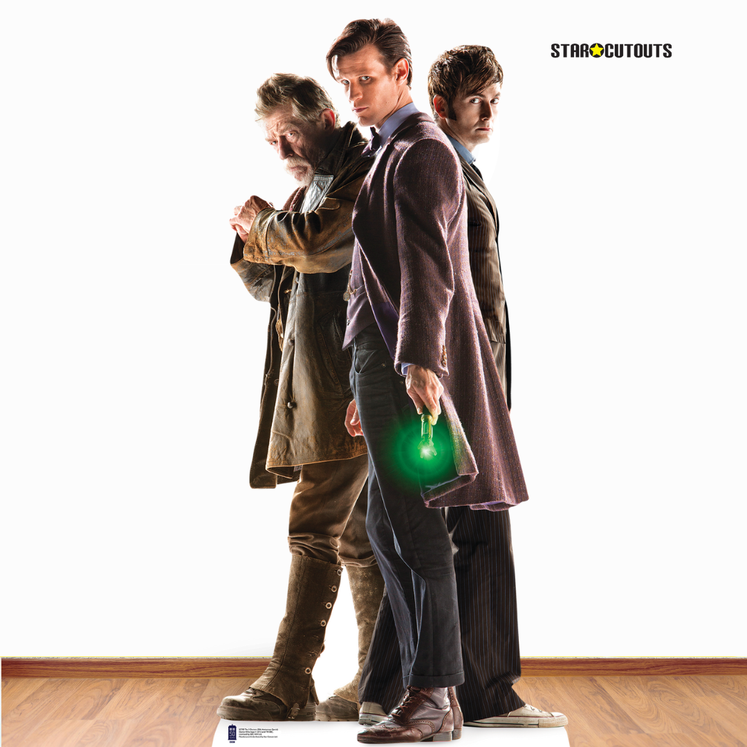 The Three Doctors 50th Anniversary Special Cardboard Cutout - mycardboardcutout