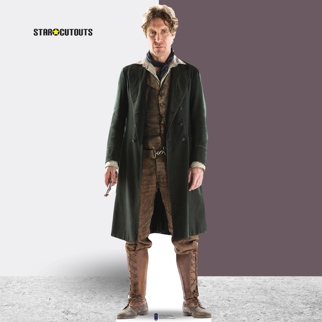 The 8th Doctor Paul McGann 50th Anniversary Special Cardboard Cutout - mycardboardcutout