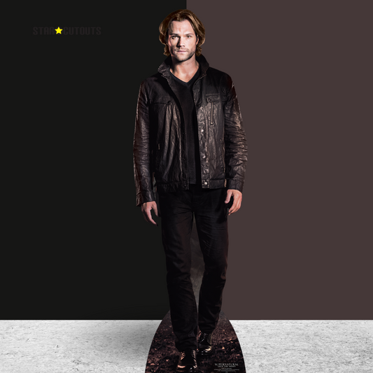 Sam Winchester Jared Padalecki Supernatural Cardboard Cutout Lifesize - mycardboardcutout