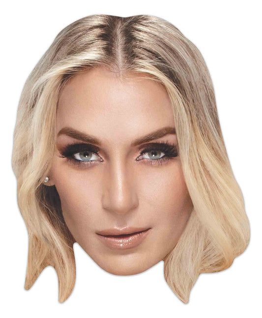 SM399 Charlotte Flair WWE Single Face Mask - mycardboardcutout