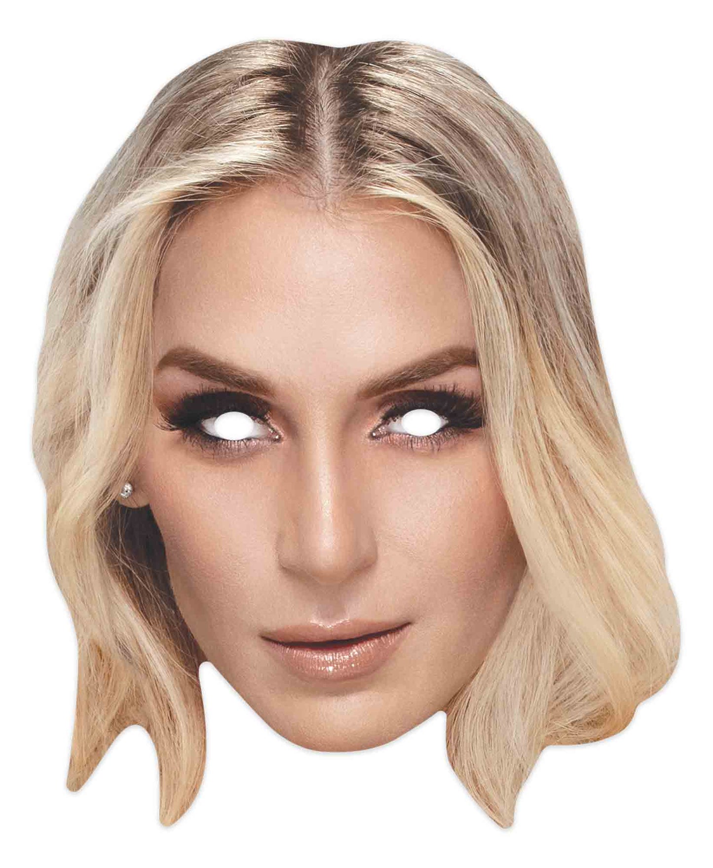 SM399 Charlotte Flair WWE Single Face Mask - mycardboardcutout