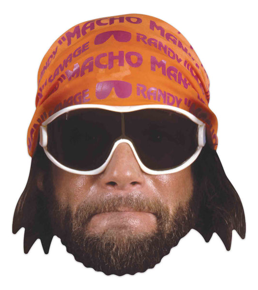 SM401 Macho Man Ry Savage WWE Single Face Mask - mycardboardcutout