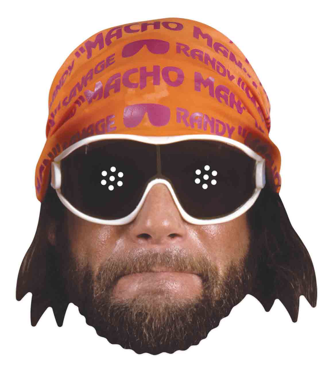 SM401  Macho Man Ry Savage WWE Single Face Mask