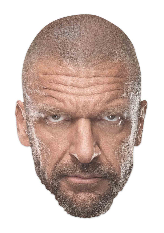 SM403 Triple H WWE Single Face Mask - mycardboardcutout