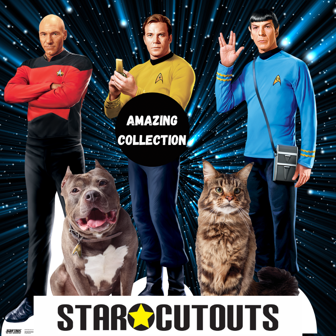 SC4674 Spock Cardboard Cut Out Height 184cm