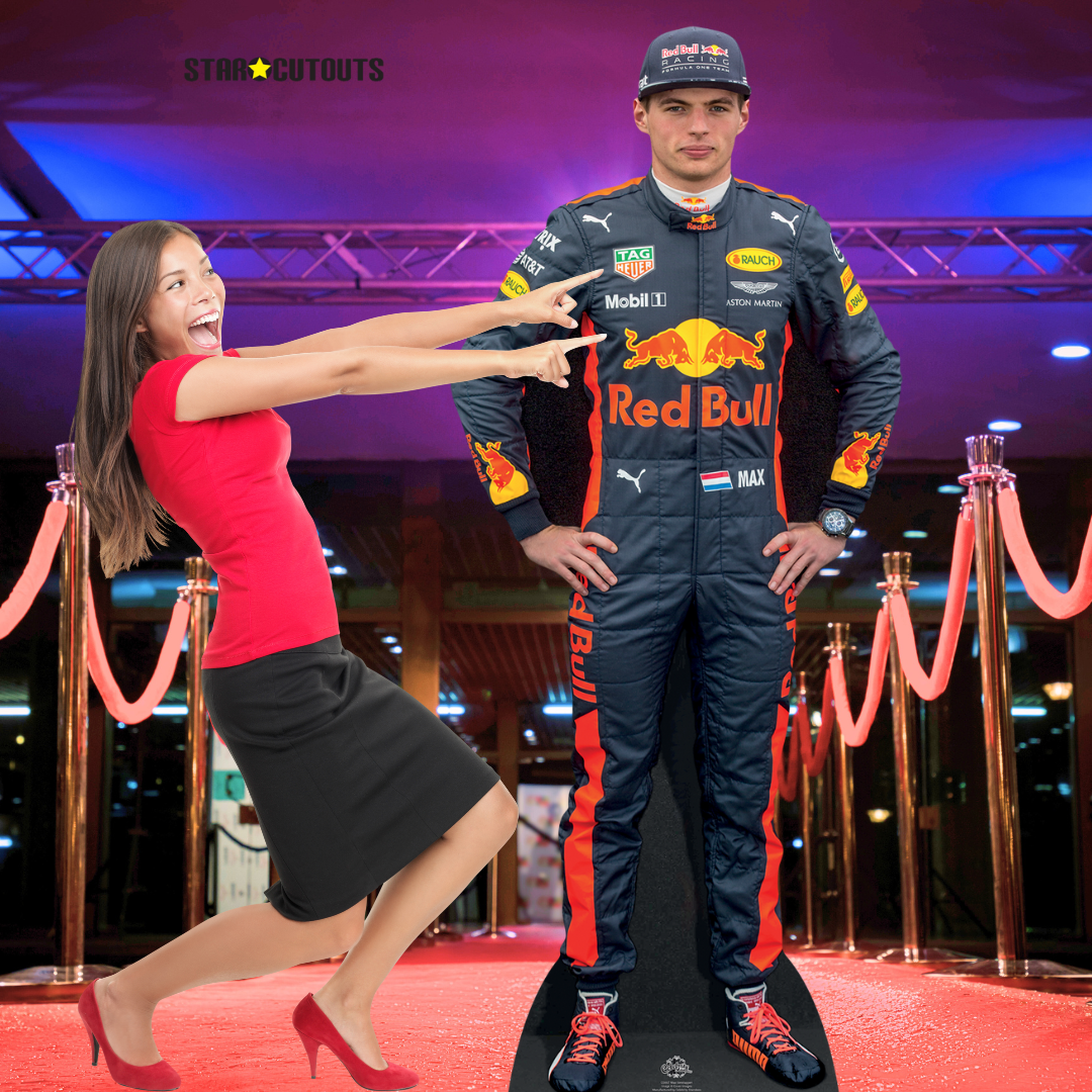 Max Verstappen Cardboard Cutout - mycardboardcutout
