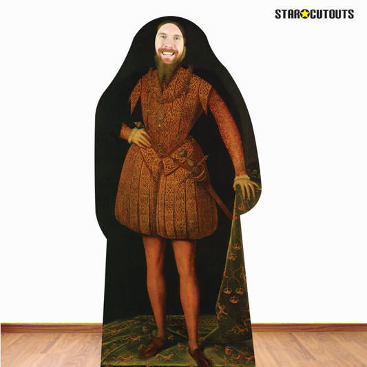 Tudor Man Stand-In Cardboard Cutout