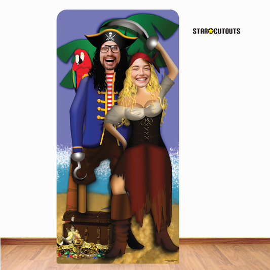Pirate Couple Stand- In Cardboard Cutout