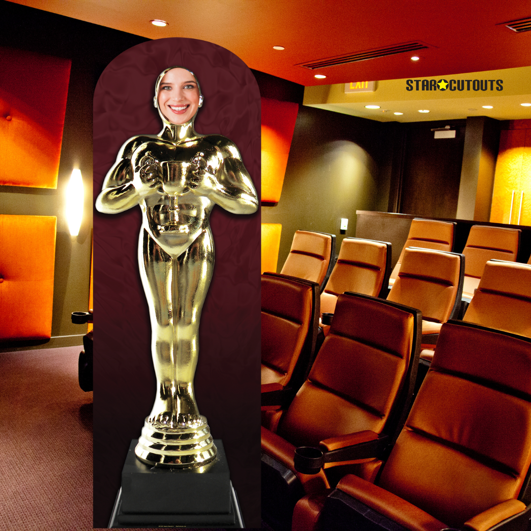 Award Statue Stand-In Cardboard Cutout
