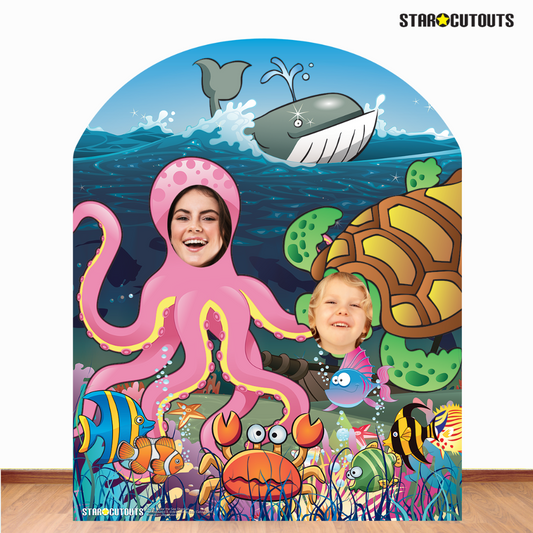SC764 Under the Sea Stand In (Child) Cardboard Cut Out Height 118cm