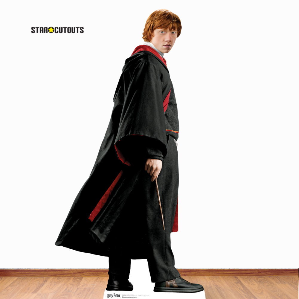 Ron Weasley Hogwarts School of Witchcraft and Wizardry Uniform Cardboard Cutout Lifesize - mycardboardcutout