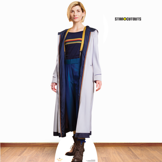 Jodie Whittaker 13th Doctor Lifesize Cardboard Cutout Doctor Who Cardboard Cutout - mycardboardcutout