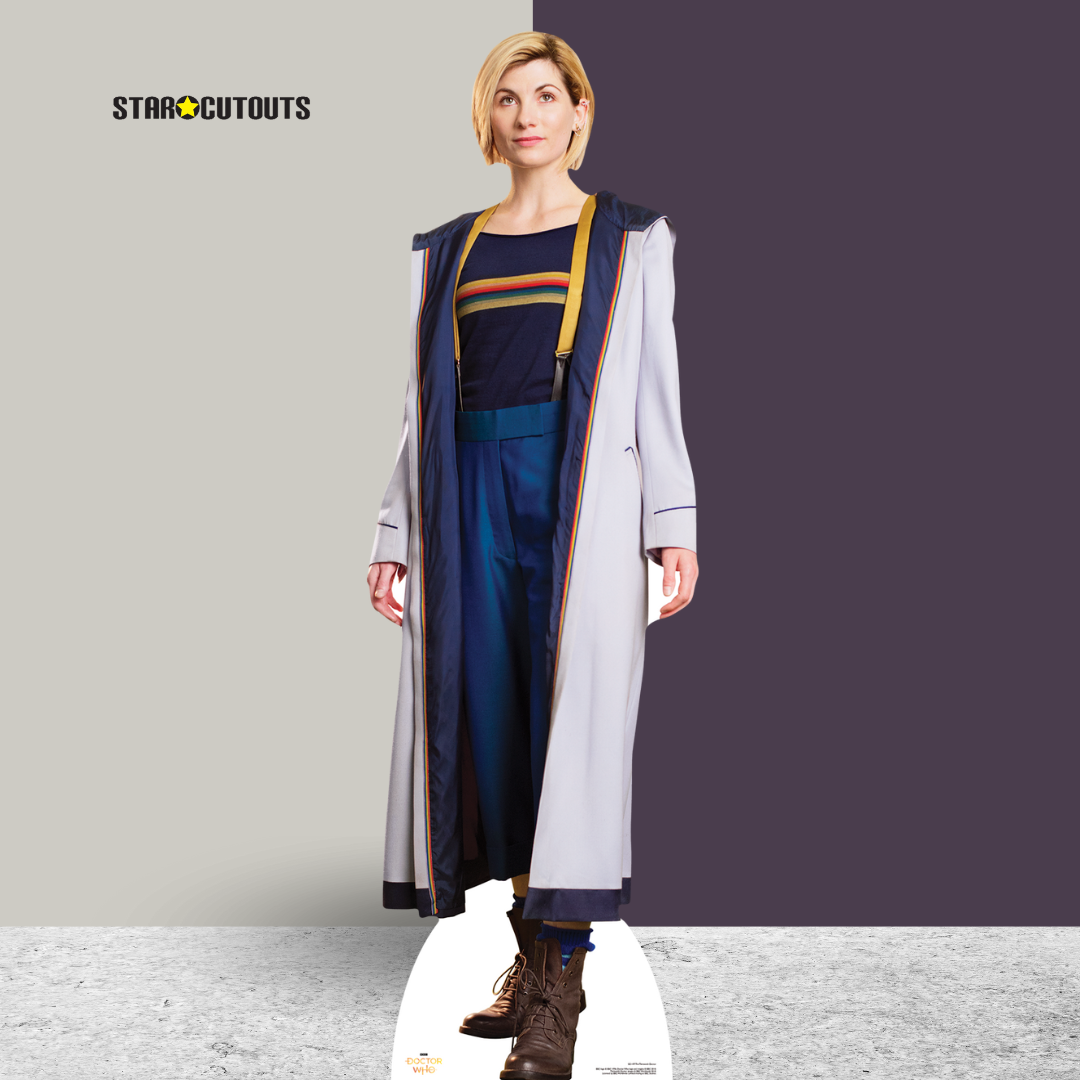 Jodie Whittaker 13th Doctor Lifesize Cardboard Cutout Doctor Who Cardboard Cutout - mycardboardcutout