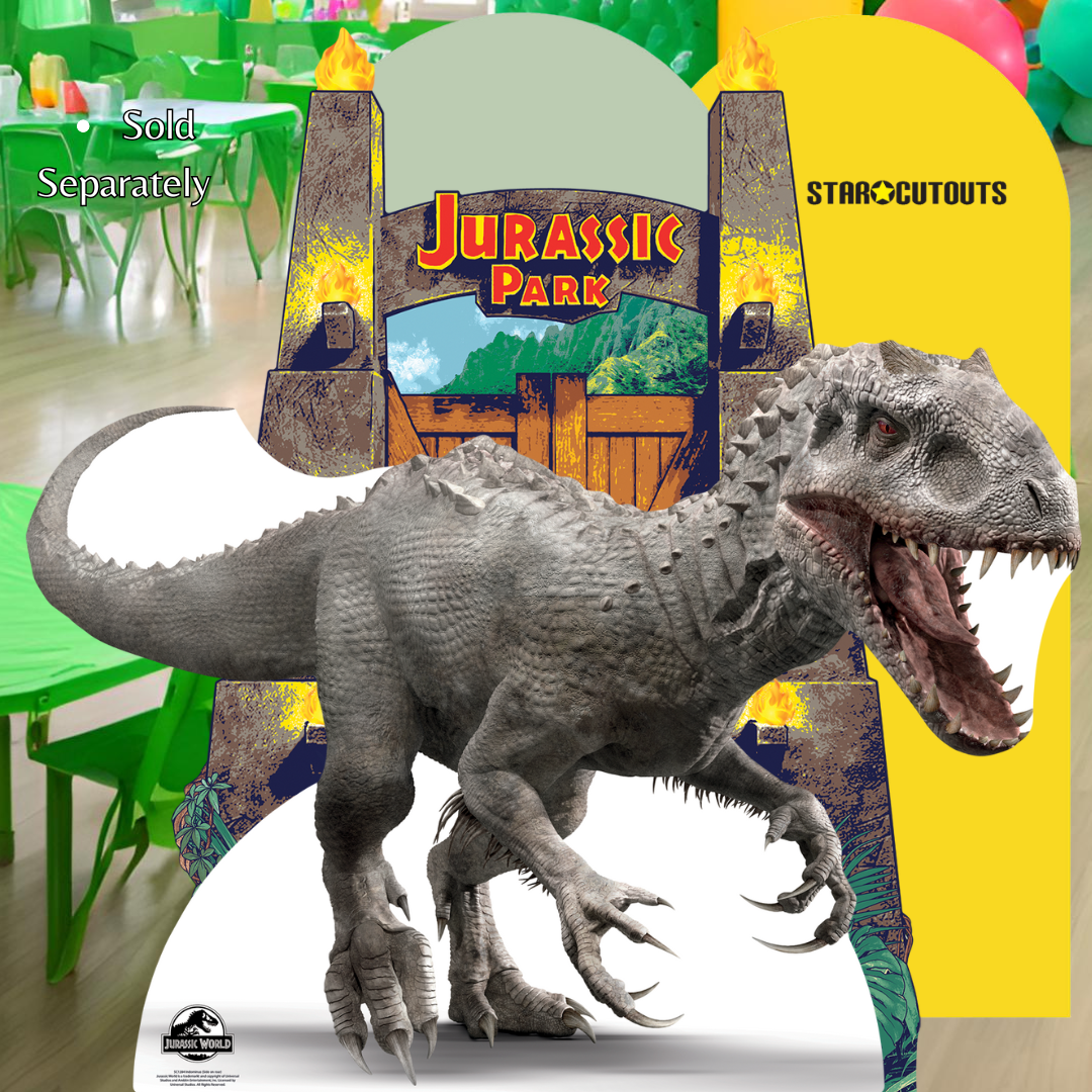 Official Jurassic World Indominus Rex Dinosaur side view Cardboard Cutout - mycardboardcutout