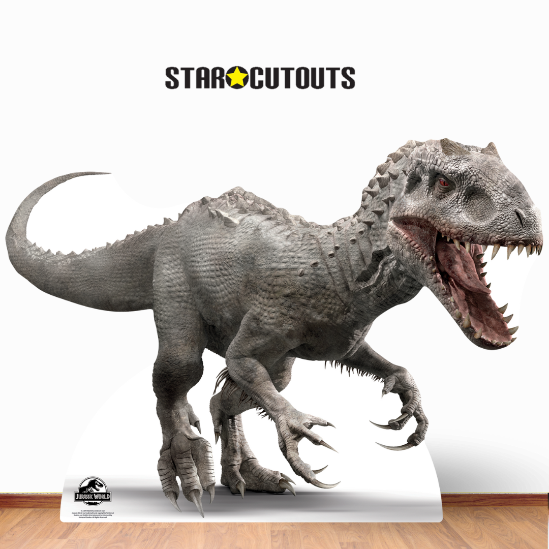 Official Jurassic World Indominus Rex Dinosaur side view Cardboard Cutout - mycardboardcutout