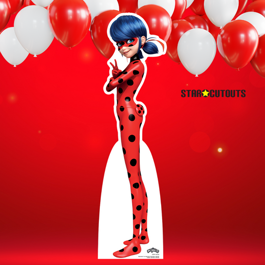 Ladybug Cardboard Cutout Miraculous Tales of Ladybug & Cat Noir - mycardboardcutout