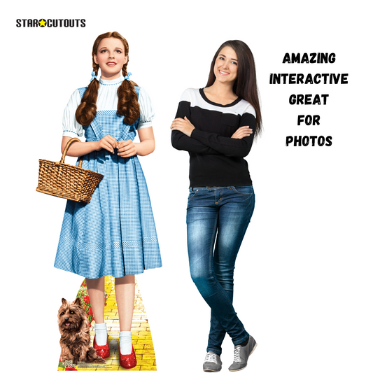 Dorothy Follow the Yellow Brick Road The Wizard of Oz Cardboard Cutout