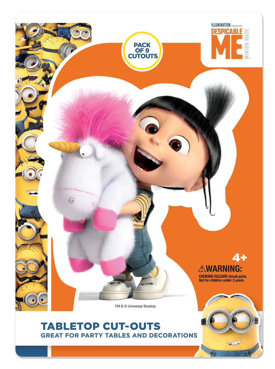 TT003 Despicable Me Minions Table Toppers Pack (9 cut-outs) - mycardboardcutout