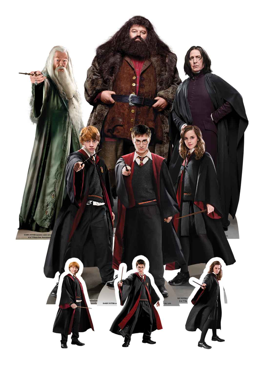 TT008 Wizarding World of Harry Potter Table Toppers Pack - mycardboardcutout