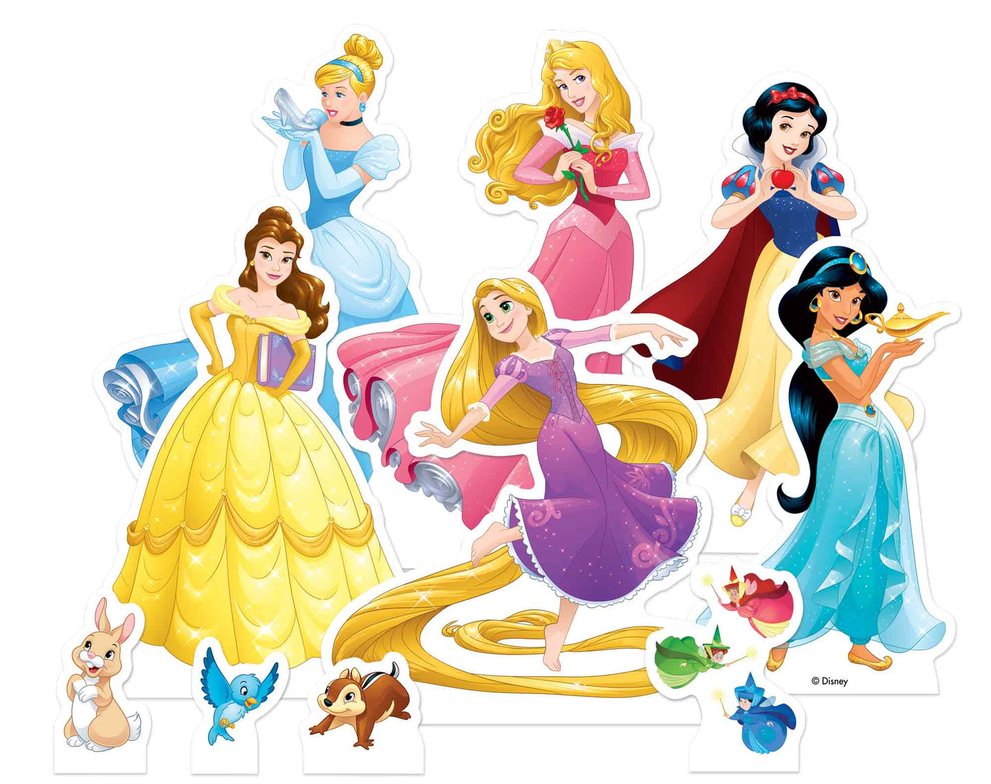 TT011 Dream Big Princess - Disney Table Toppers Pack (10 cut-outs)