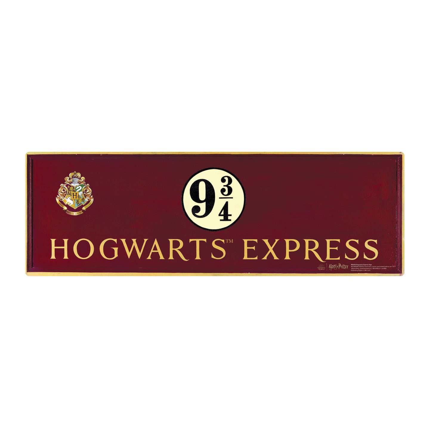 WA056 Hogwarts Express Sign Height 30cm - mycardboardcutout