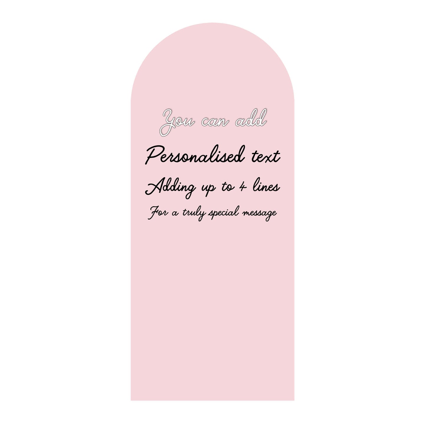 XQ002 Blush Pink Sailboard Cardboard Cut Out Height 185cm Width 80cm - mycardboardcutout