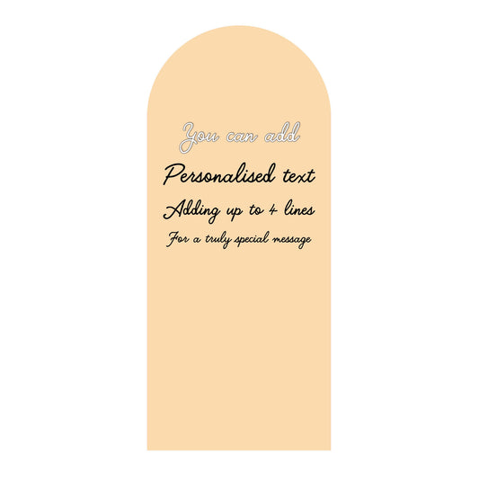 XQ003 Custard Cream Sailboard Cardboard Cut Out Height 185cm Width 80cm - mycardboardcutout