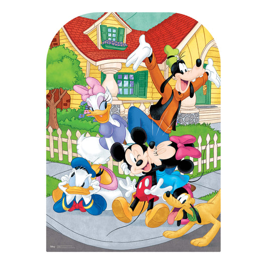 Mickey Mouse and Friends Stand-In Cardboard Cut Out Height 131cm