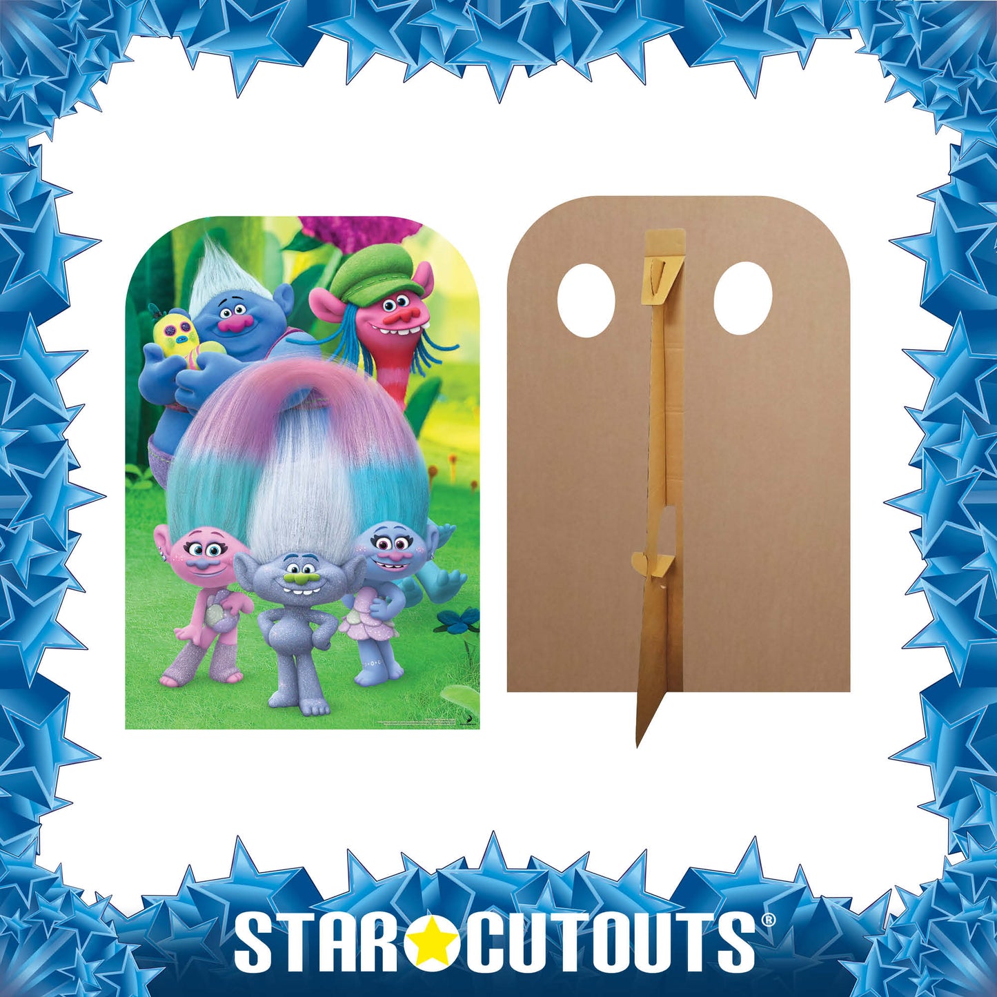 Trolls Stand-In (Can't Stop the Feeling Right) Cardboard Cutout - mycardboardcutout