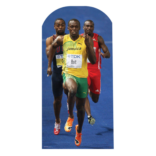CS458 Bolt Stand-In Height 179cm Lifesize Cardboard Cutout - mycardboardcutout