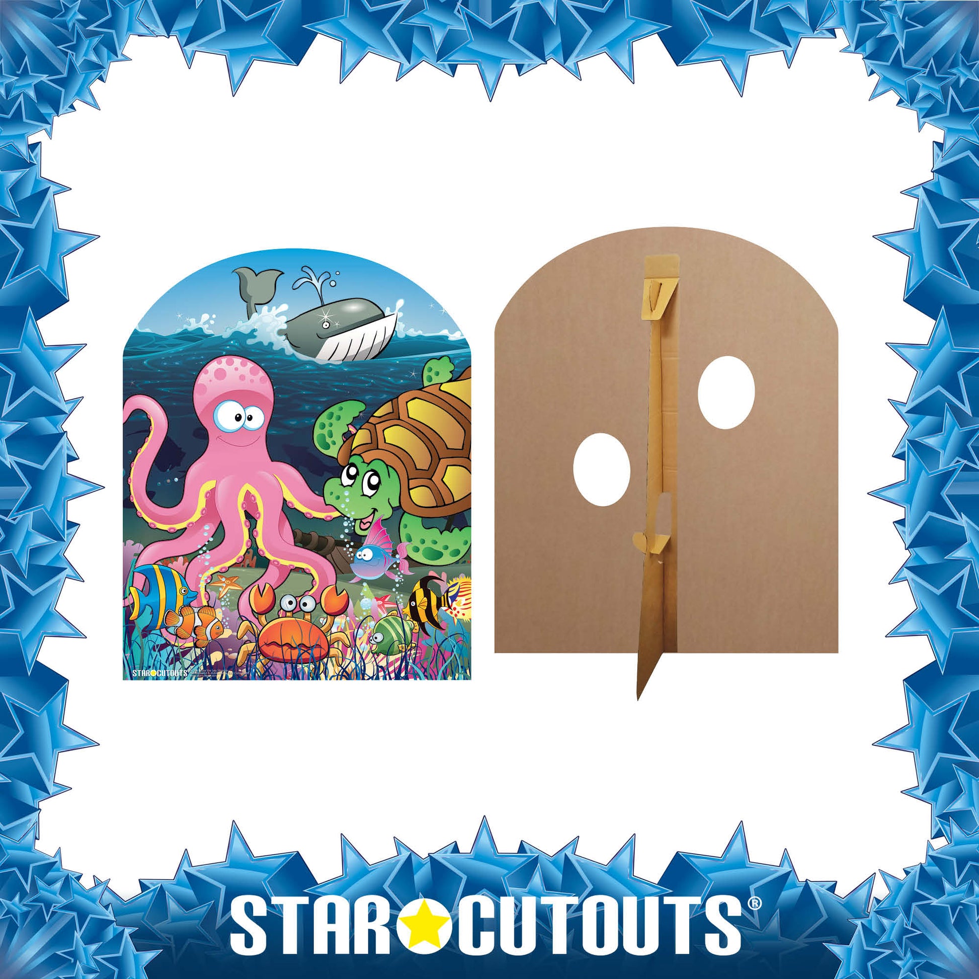 SC764 Under the Sea Stand In (Child) Cardboard Cut Out Height 118cm - mycardboardcutout