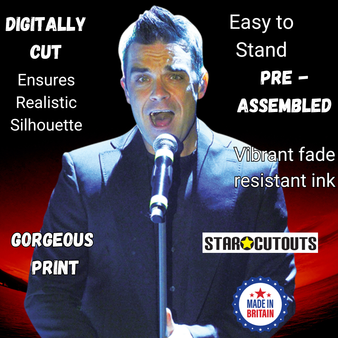 Robbie Williams Cardboard Cutout - mycardboardcutout