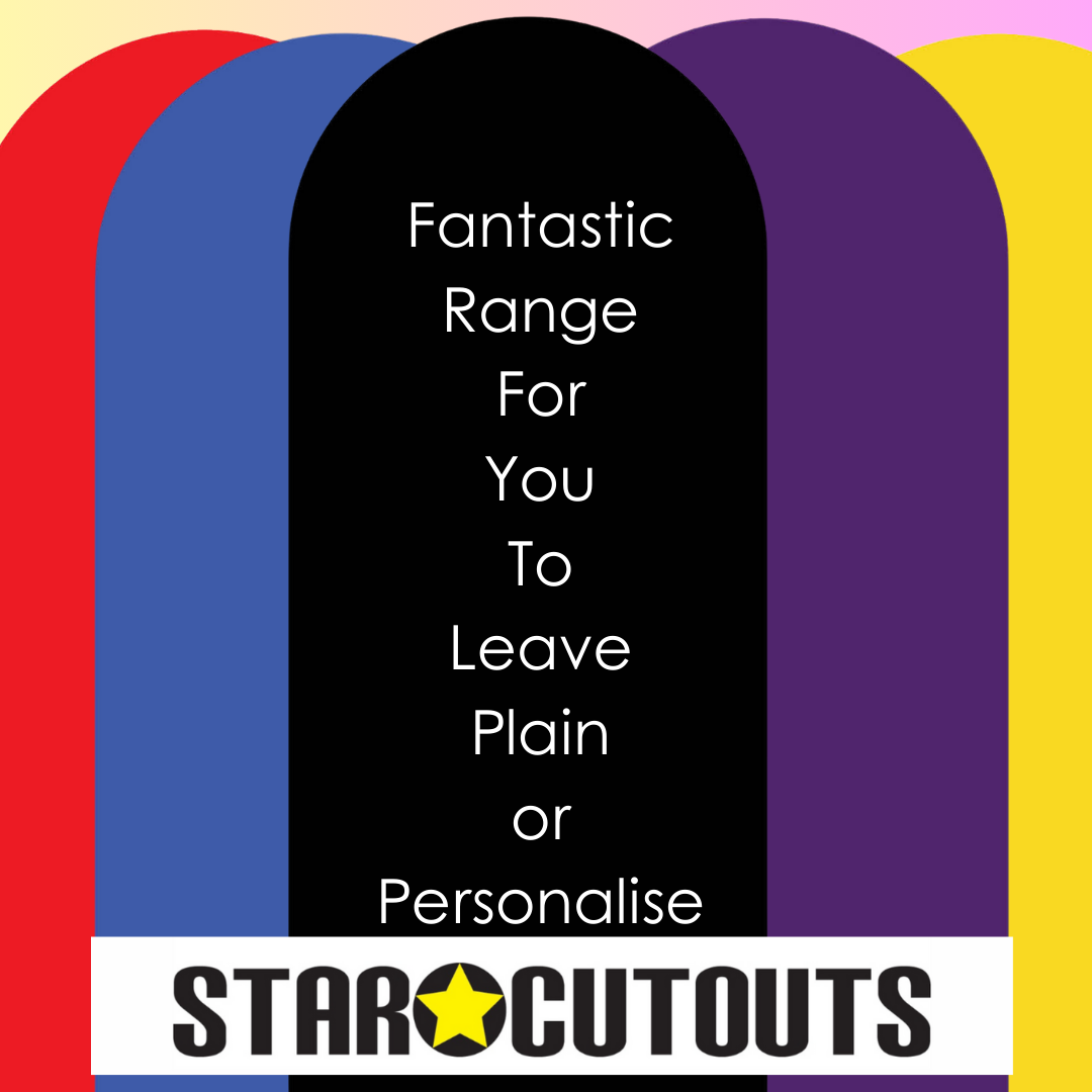 XQ013 Bright Pink Sailboard Cardboard Cut Out Height 185cm Width 80cm - mycardboardcutout