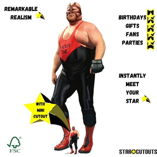 Vader WWE Cardboard Cut Out Height 196cm - mycardboardcutout