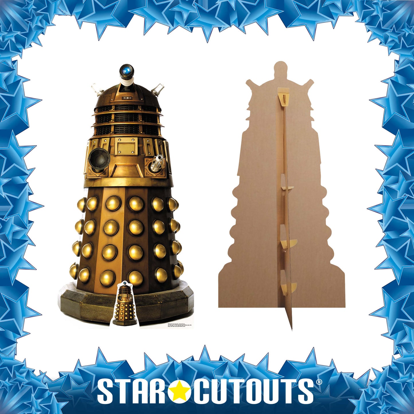 SC012 Dalek Caan Cardboard Cut Out - Height 173cm! - mycardboardcutout