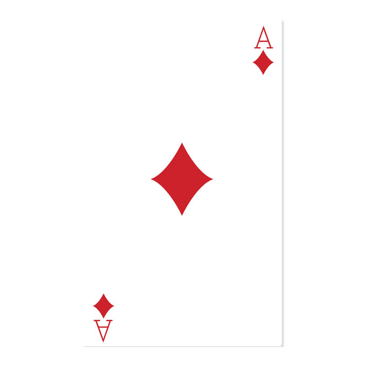 Ace of Diamonds Playing Card Cardboard Cutout