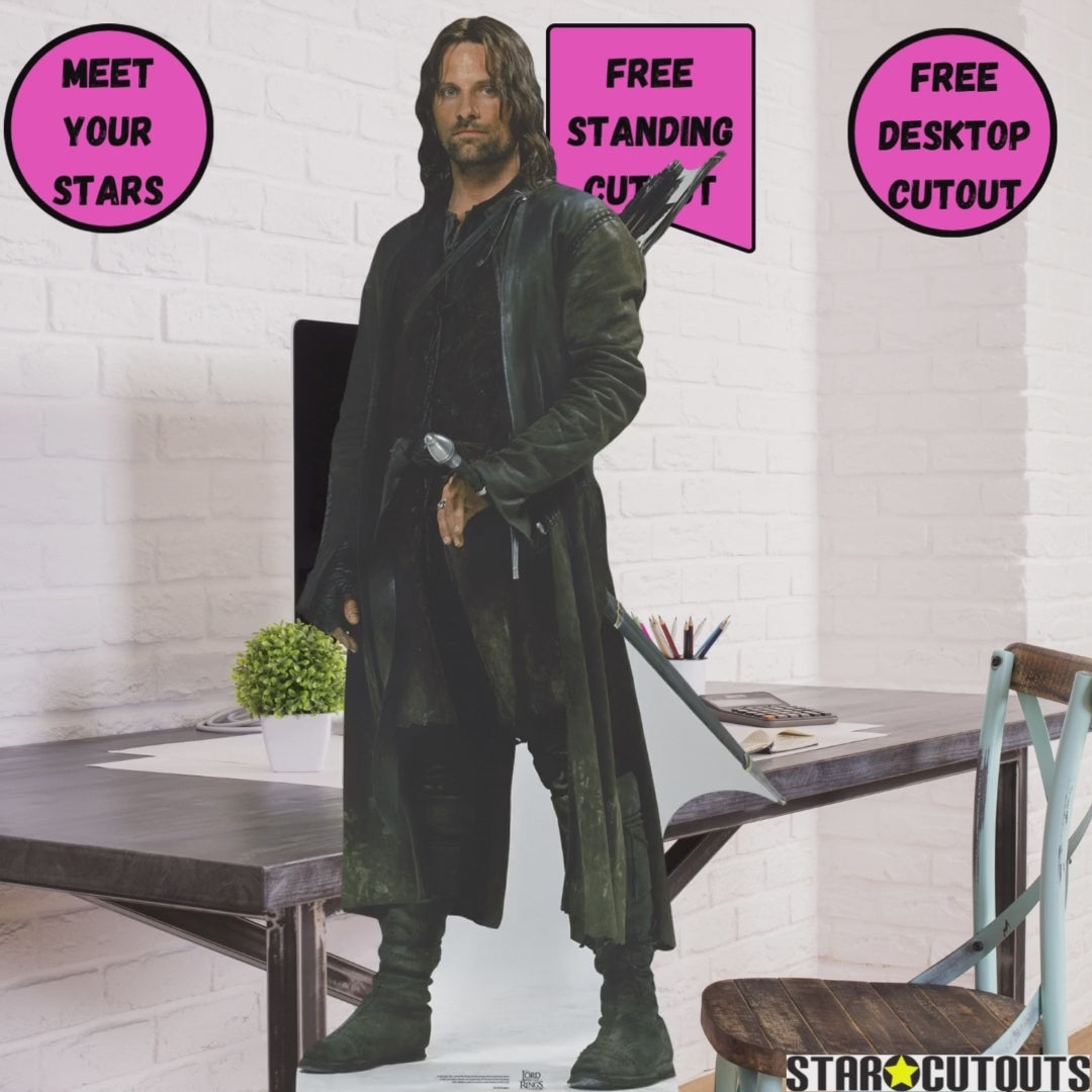 Aragorn The Lord of the Rings Cardboard Cutout Lifesize