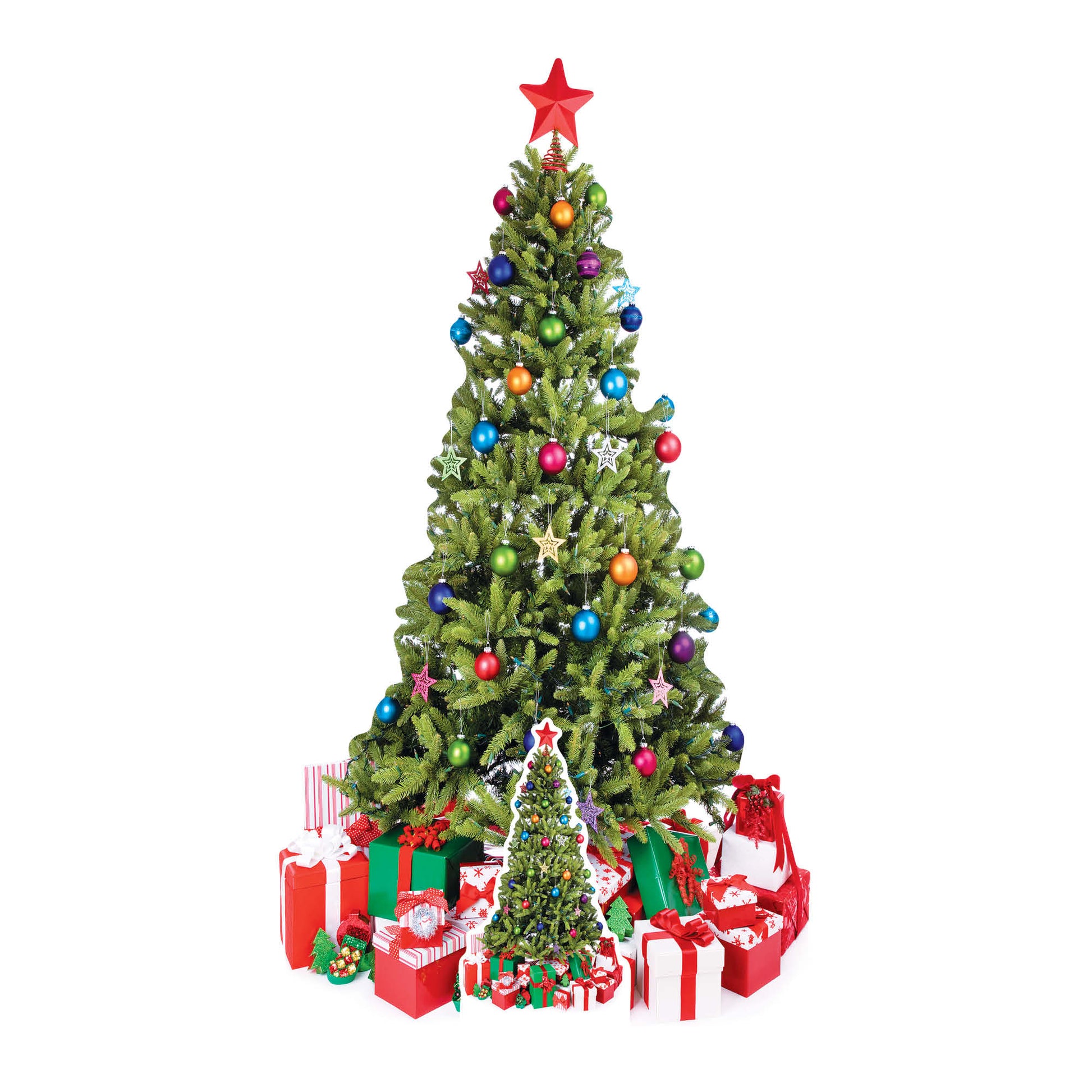Christmas Tree Cardboard Cutout - mycardboardcutout
