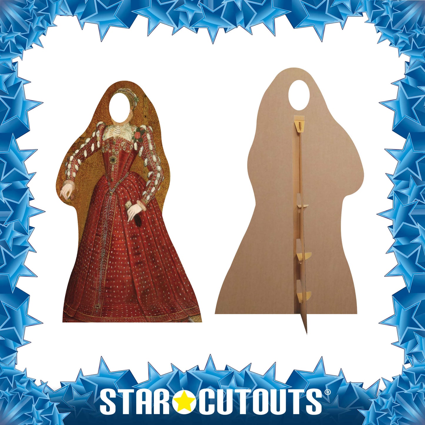 Tudor Woman Stand-In Cardboard Cutout - mycardboardcutout