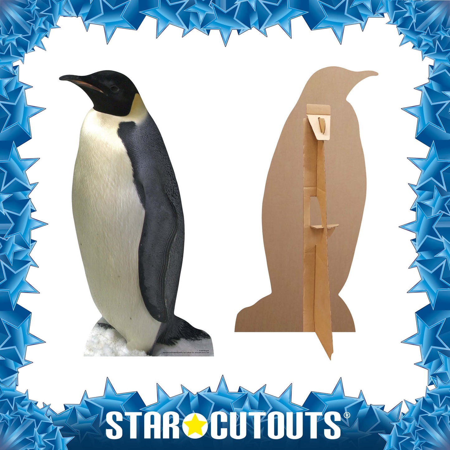 Penguin Wildlife Theme Animal Cardboard Cutout - mycardboardcutout