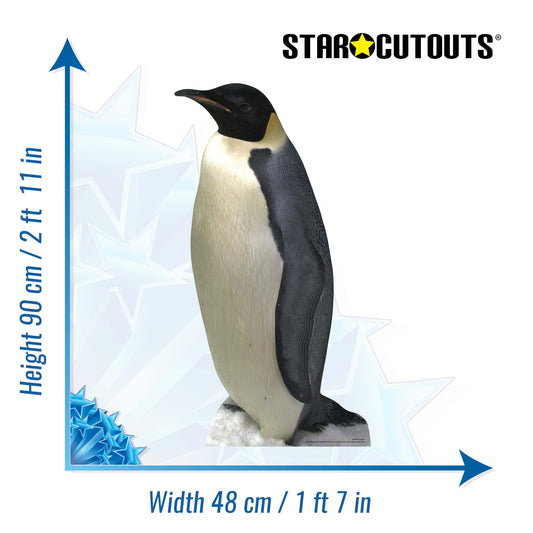 Penguin Wildlife Theme Animal Cardboard Cutout - mycardboardcutout