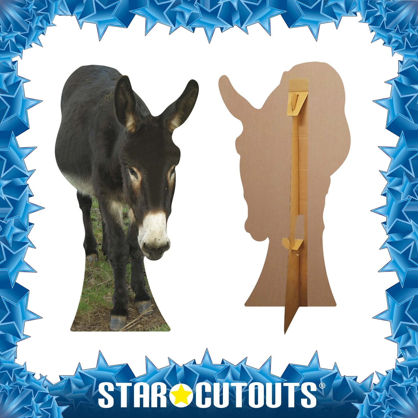 Donkey Animal Cardboard Cutout - mycardboardcutout