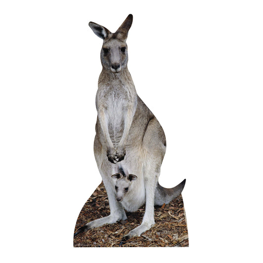 Kangaroo Australia Wildlife Theme Animal Cardboard Cutout - mycardboardcutout