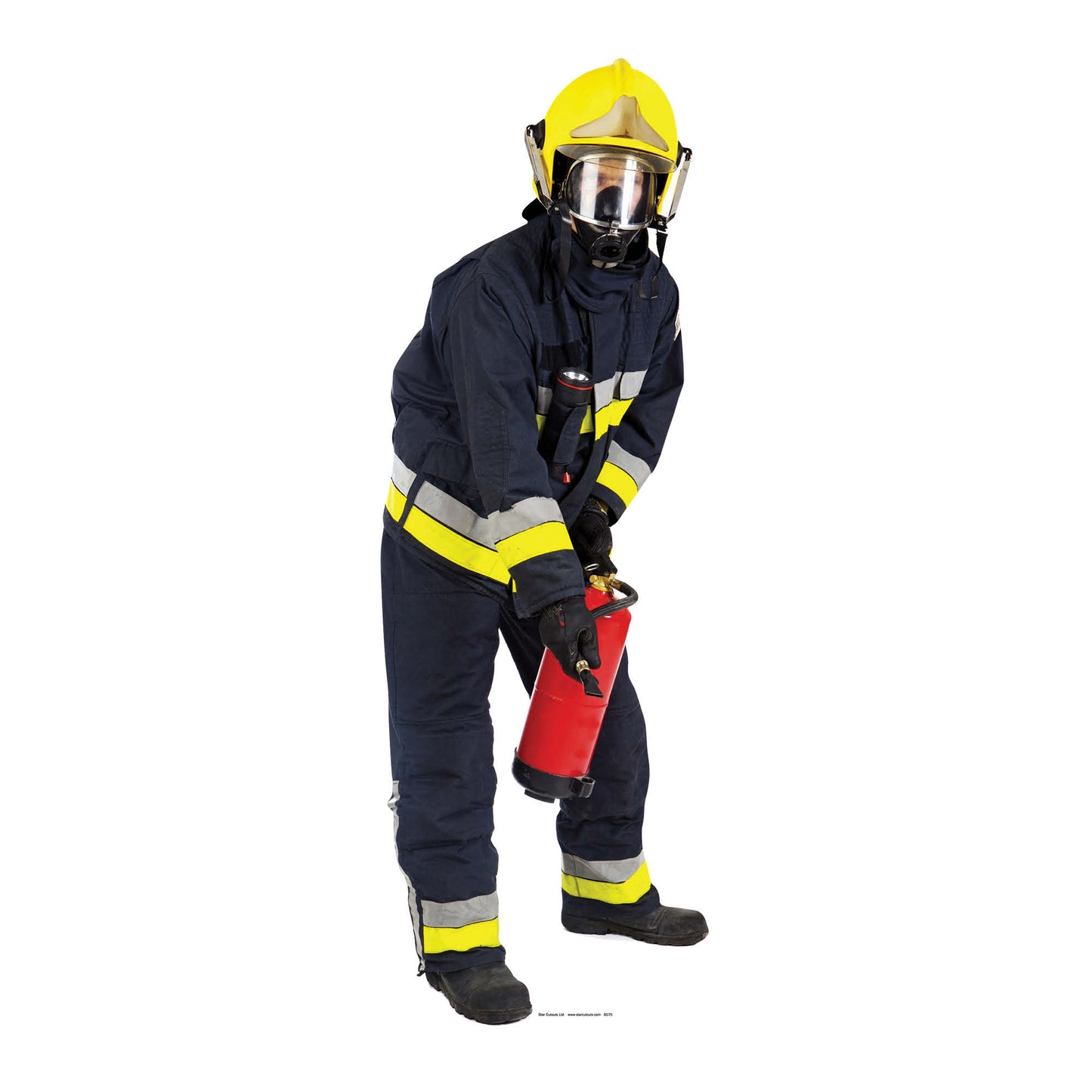 British Fireman Cardboard Cutout Lifesize - mycardboardcutout
