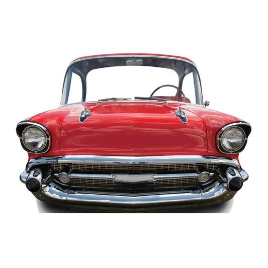 Red Car SMALL Stand-In Cardboard Cutout - mycardboardcutout
