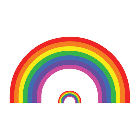 Rainbow Cardboard Cutout - mycardboardcutout