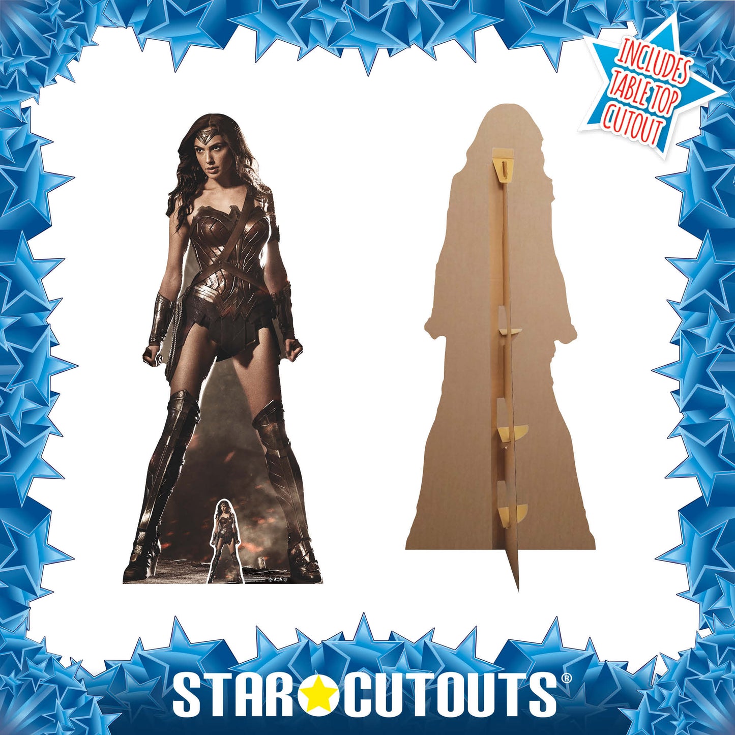 Wonder Woman Gal Gadot Cardboard Cutout - mycardboardcutout